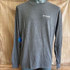 New with tags Columbia Men's Gray Long Sleeve Shirt